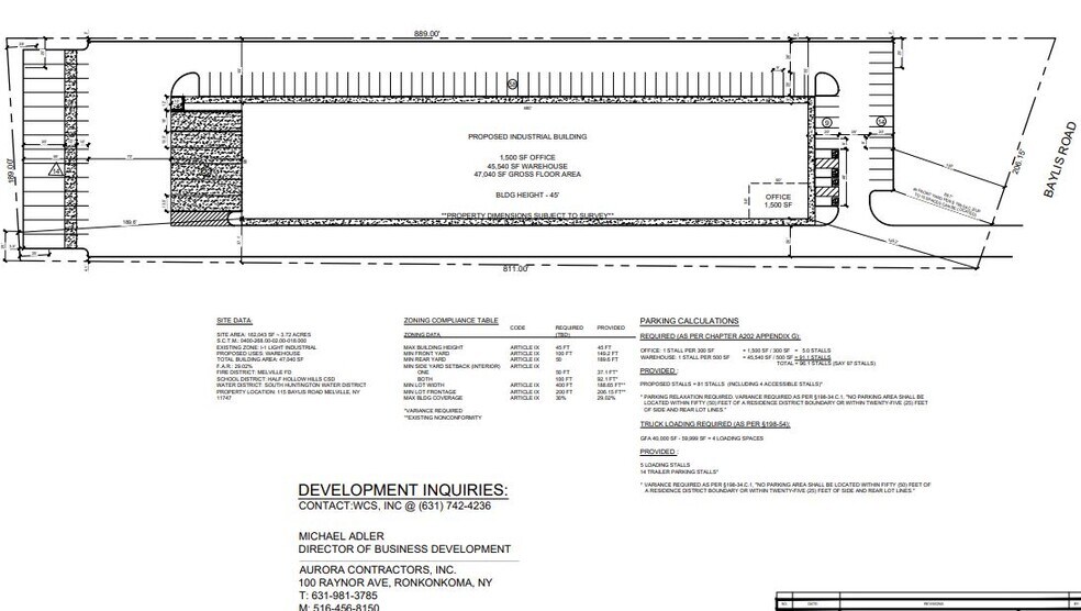 115 Baylis Rd, Melville, NY à vendre - Photo du bâtiment - Image 2 de 5