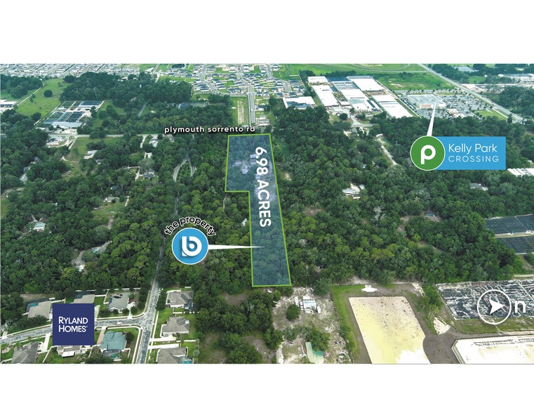 4617 Plymouth Sorrento Rd, Apopka, FL à vendre - Aérien - Image 2 de 2