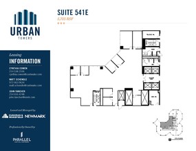 222 W Las Colinas Blvd, Irving, TX à louer Plan d’étage- Image 1 de 2