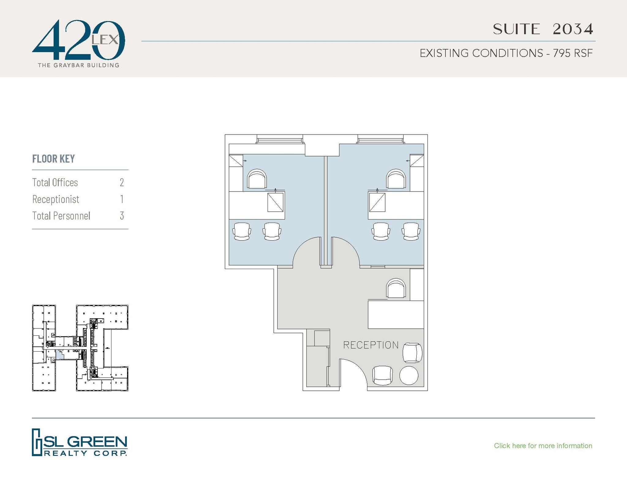 420 Lexington Ave, New York, NY à louer Plan d’étage- Image 1 de 1