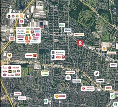 7717 Page Ave, Pagedale, MO - AERIAL  map view