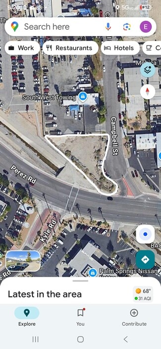 Plus de détails pour 36079 CAMPBELL STREET, Cathedral City, CA - Terrain à vendre