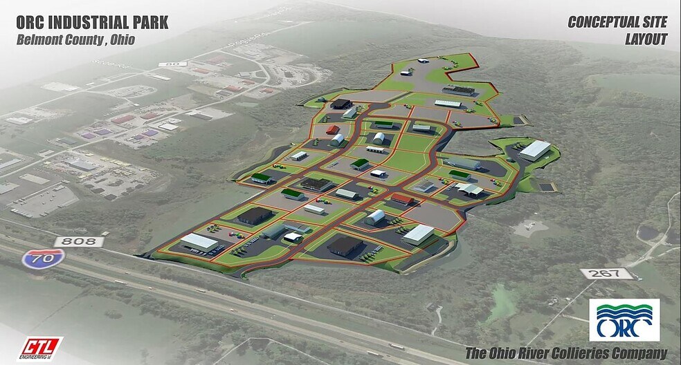 44500 S 70 Rd, Saint Clairsville, OH à louer - Plan de site - Image 1 de 5