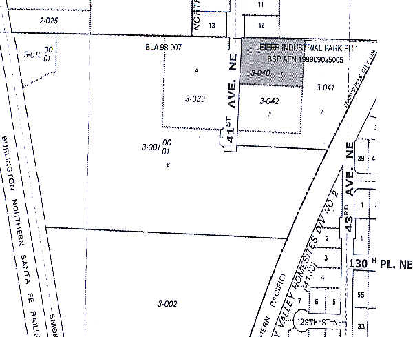 13115 41st Ave NE, Marysville, WA à vendre - Plan cadastral - Image 3 de 7