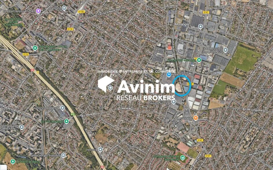 Industrial in Morangis for lease - Aerial - Image 1 of 2