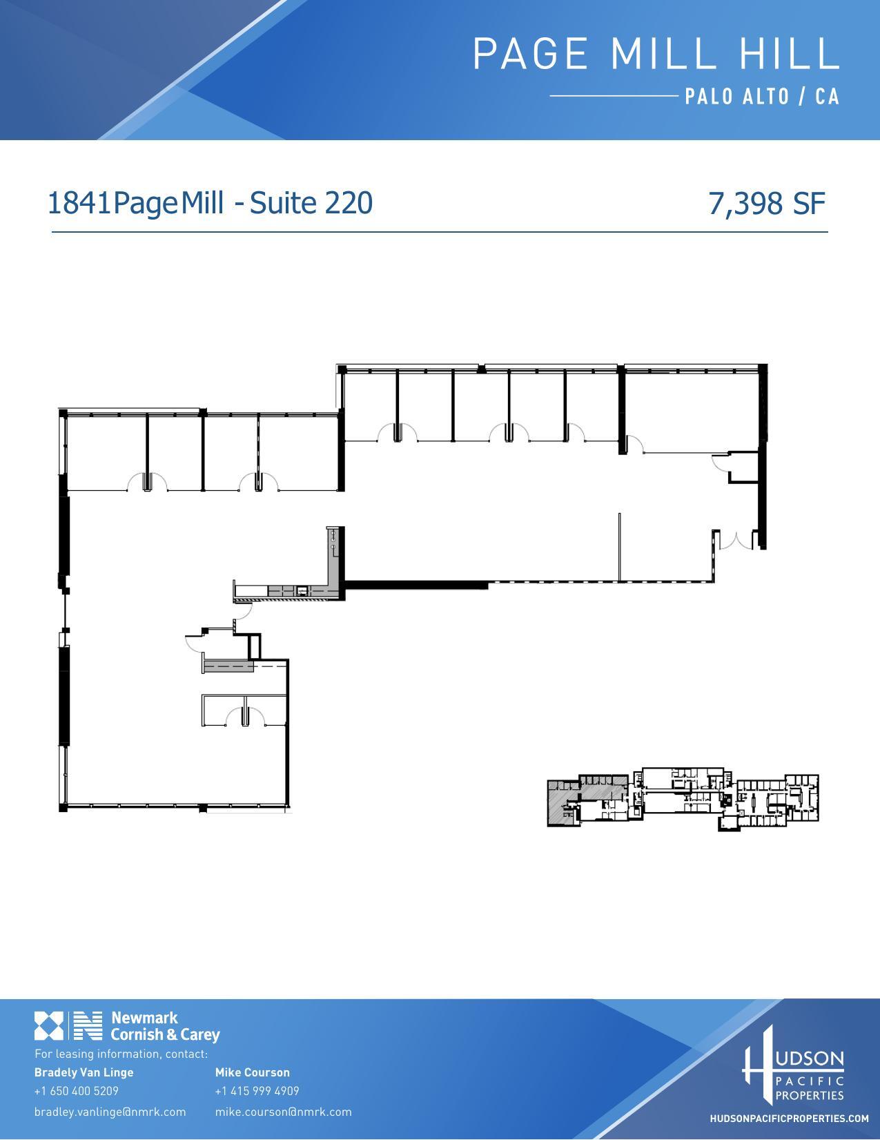 1801 Page Mill Rd, Palo Alto, CA à louer Plan d’étage- Image 1 de 1
