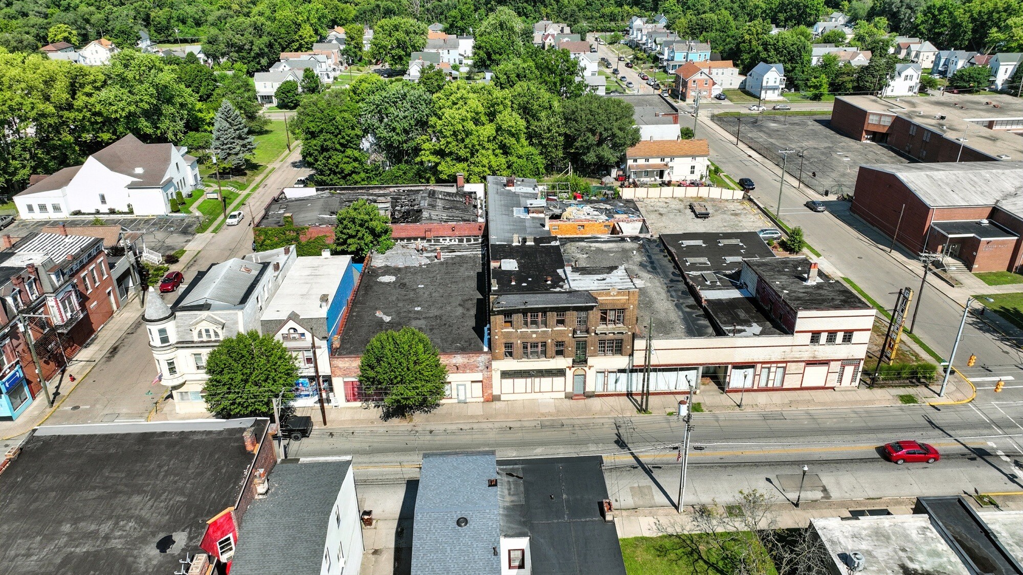 6105-6117 Vine St, Cincinnati, OH for sale Aerial- Image 1 of 52