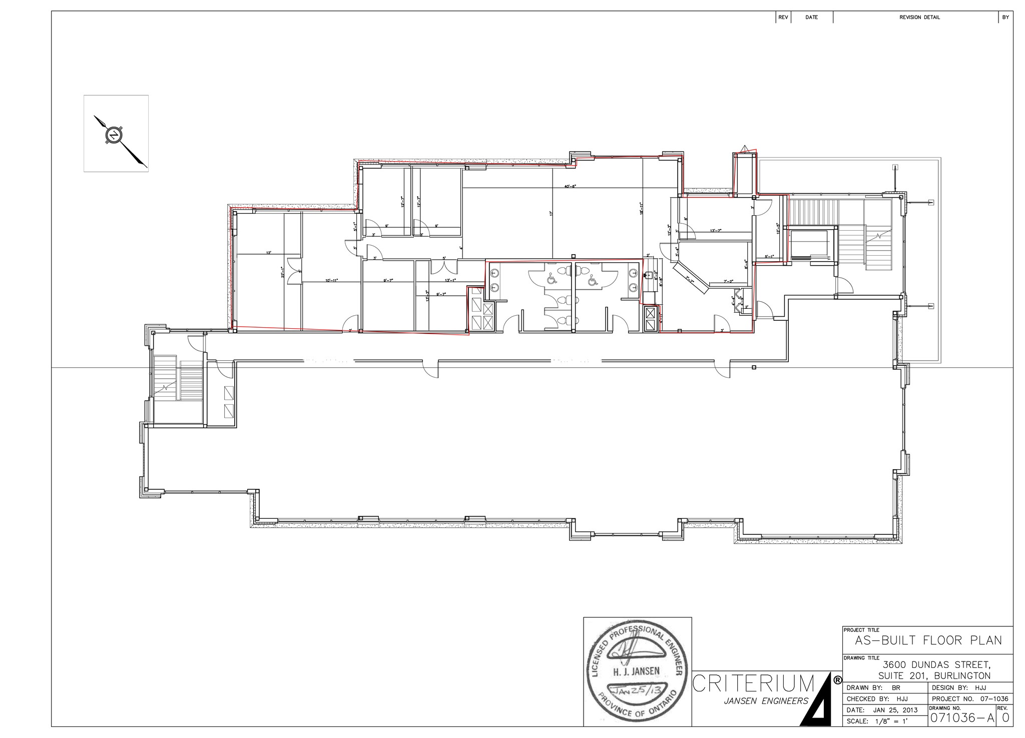 3500-3650 Dundas St, Burlington, ON à louer Plan de site- Image 1 de 1