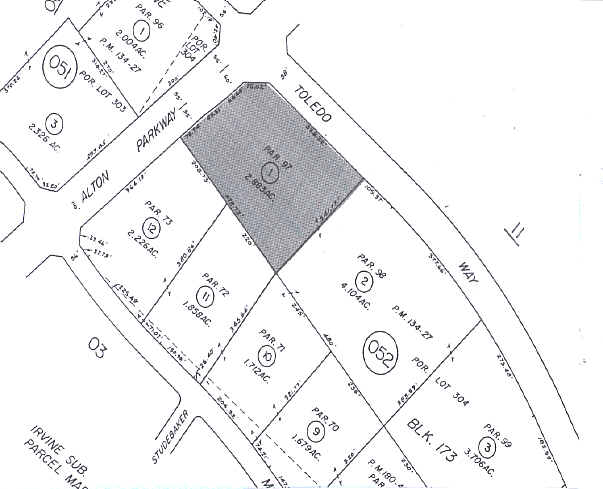 9500 Toledo Way, Irvine, CA for sale - Plat Map - Image 2 of 8