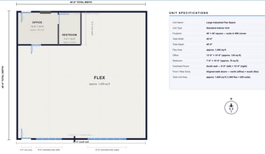 325 Greenhouse Rd, Centerton, AR for lease Floor Plan- Image 1 of 9