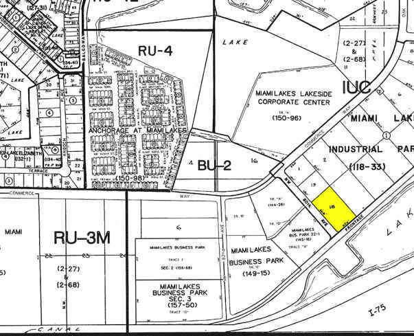 14100 palmetto frontage Rd, Miami Lakes, FL for sale - Plat Map - Image 2 of 53
