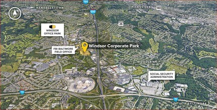 2624 Lord Baltimore Dr, Windsor Mill, MD - Aerial  map view