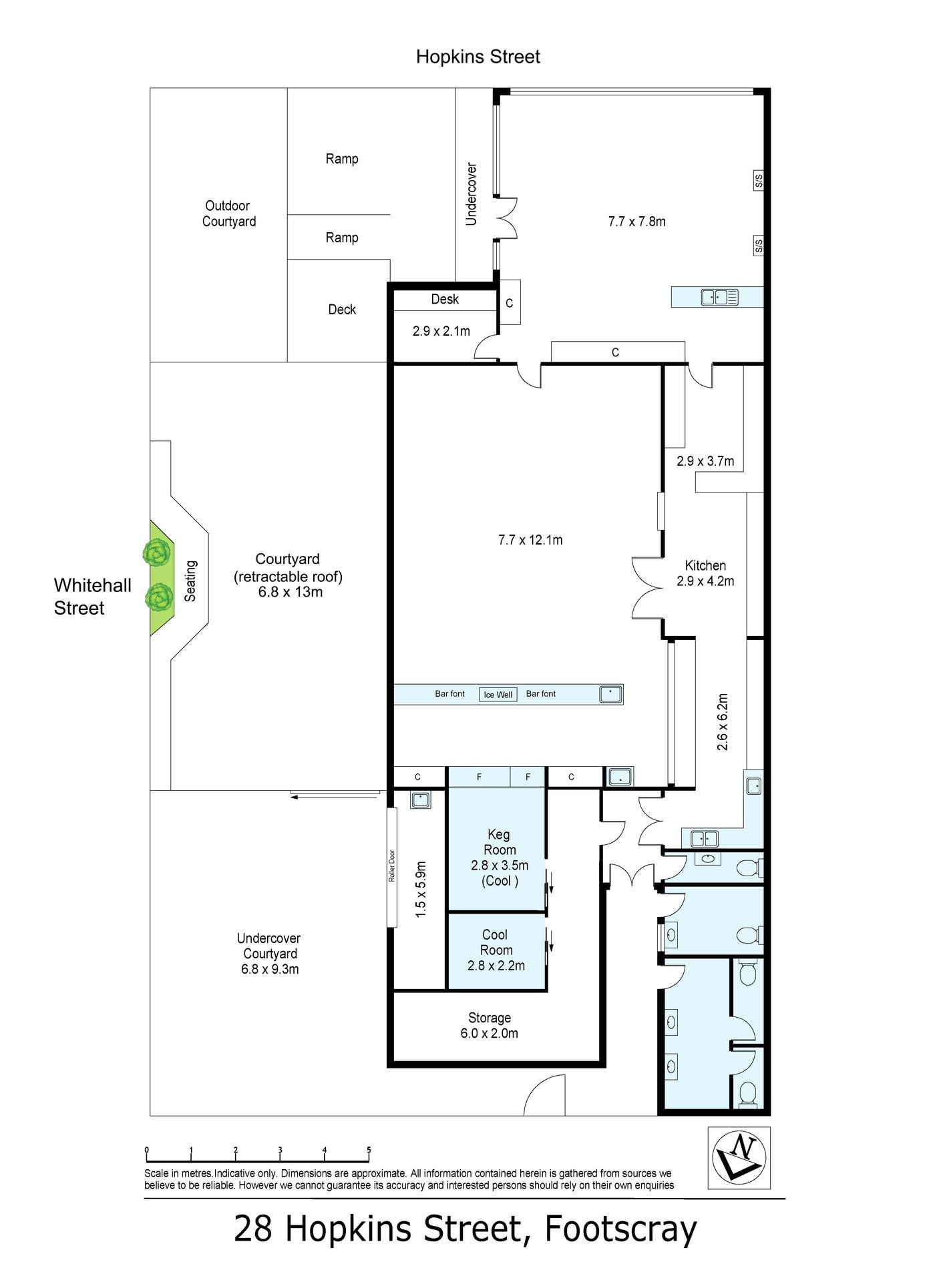 28 Hopkins St, Footscray for sale Floor Plan- Image 1 of 3