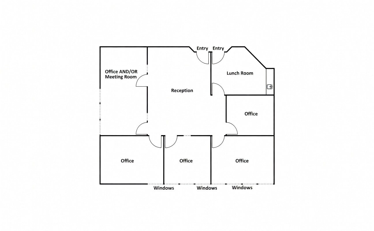 2050 W Chapman Ave, Orange, CA à louer Plan d’étage- Image 1 de 1