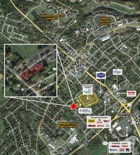112 Houston St, Lexington, VA - AERIAL map view