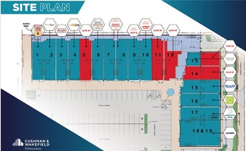 12016 107 Av NW, Edmonton, AB for lease Site Plan- Image 2 of 2