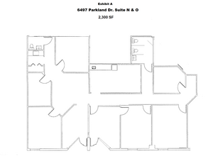 6497 Parkland Dr, Sarasota, FL à louer Plan d’étage- Image 1 de 1