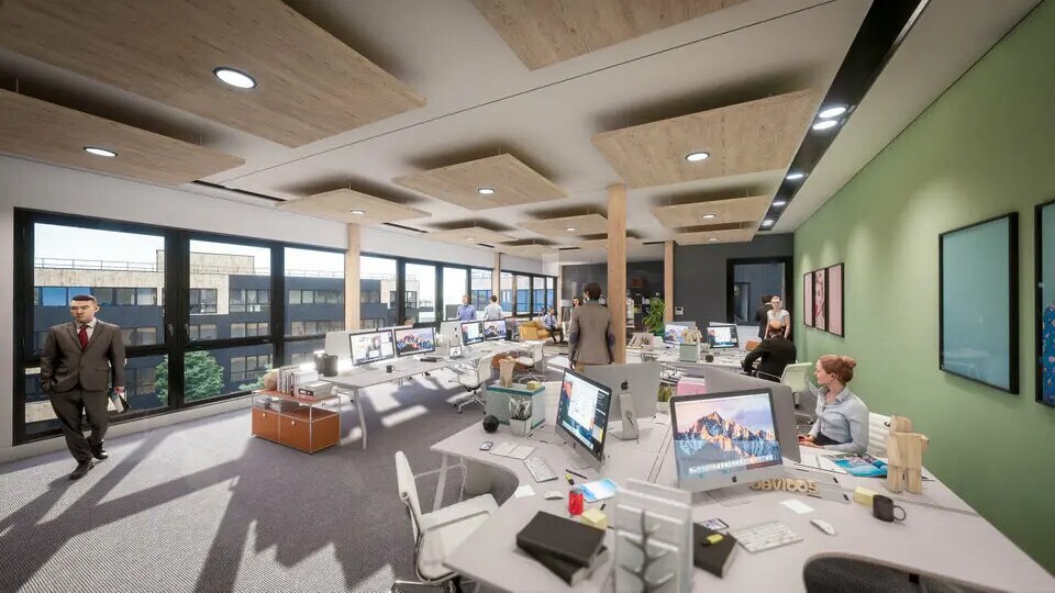 Bureau dans Schiltigheim à louer - Photo du bâtiment - Image 3 de 12