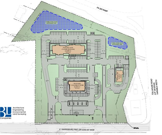 2771 E Harrisburg Pike, Middletown, PA à louer - Plan de site - Image 2 de 2