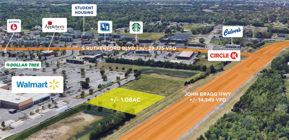 2940 S Rutherford Blvd, Murfreesboro, TN à vendre - Photo du bâtiment - Image 1 de 2