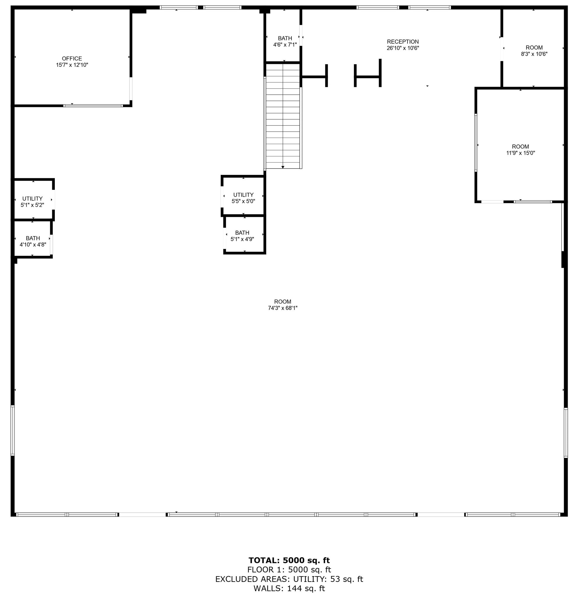 1393-1395 Us Highway 46, Ledgewood, NJ for lease Interior Photo- Image 1 of 8