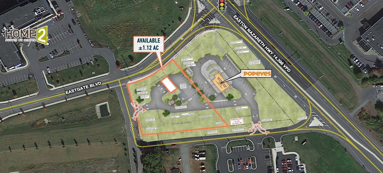 3877 Eastgate Blvd, Easton, PA à louer Photo du bâtiment- Image 1 de 3