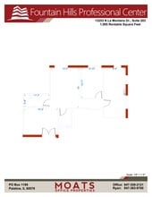 13253 N La Montana, Fountain Hills, AZ à louer Plan de site- Image 1 de 1