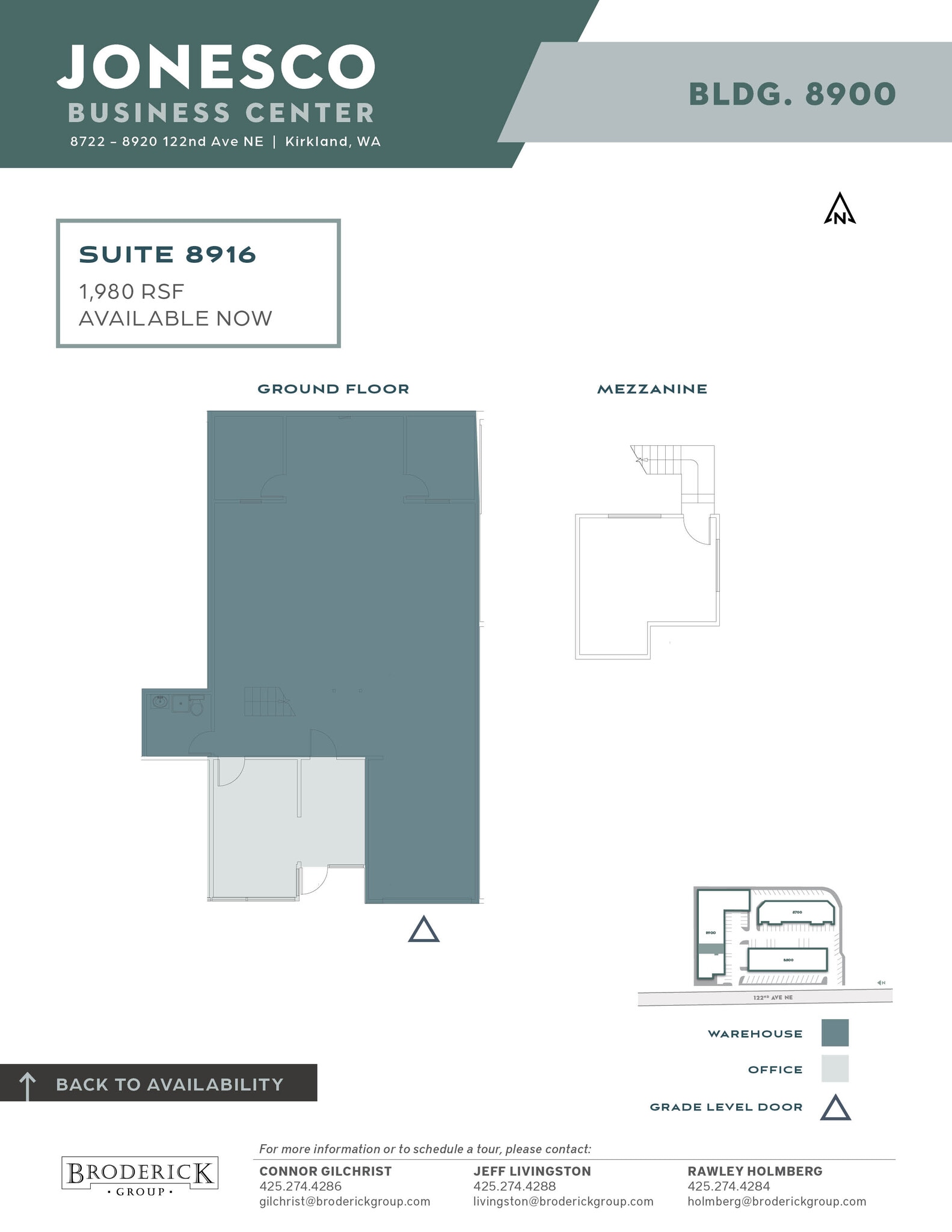 8700-8900 122nd Ave NE, Kirkland, WA à louer Photo intérieure- Image 1 de 1