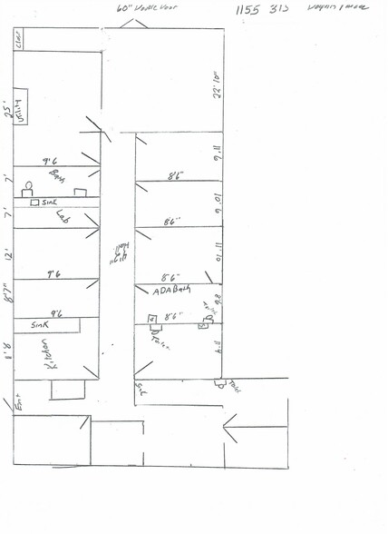 1149 Pa-315 Hwy, Wilkes Barre, PA à louer - Plan d  tage - Image 3 de 12