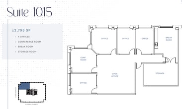 160 W Santa Clara St, San Jose, CA à louer Plan d’étage- Image 1 de 1