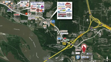 Northshore Pl, North Little Rock, AR - Aerial  map view