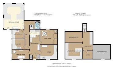 22 Buccleuch St, Hawick for lease Floor Plan- Image 1 of 13