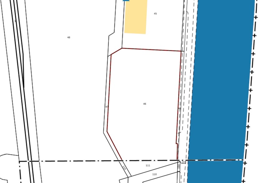 99 Avenue De Seine, La Rochette for sale - Site Plan - Image 2 of 3