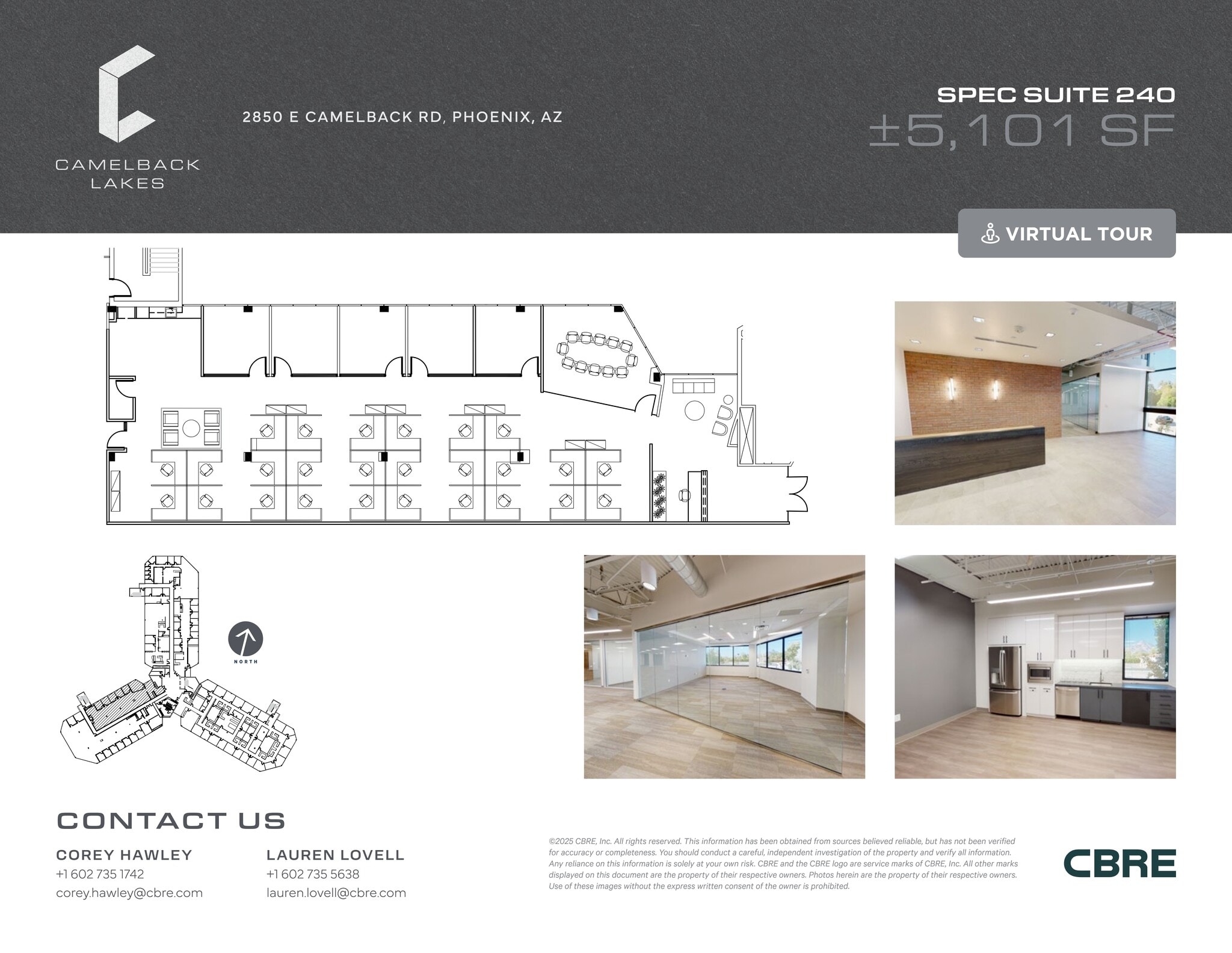 2850 E Camelback Rd, Phoenix, AZ for lease Site Plan- Image 1 of 2