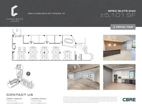 2850 E Camelback Rd, Phoenix, AZ for lease Site Plan- Image 1 of 2