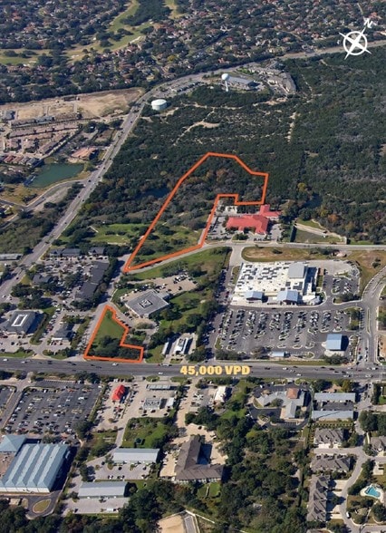 FM 620 & Birrell St, Lakeway, TX for sale - Aerial - Image 3 of 4