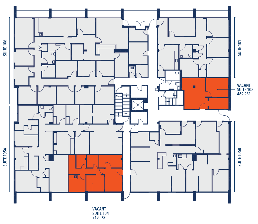 10301 Georgia Ave, Silver Spring, MD for lease Floor Plan- Image 1 of 4