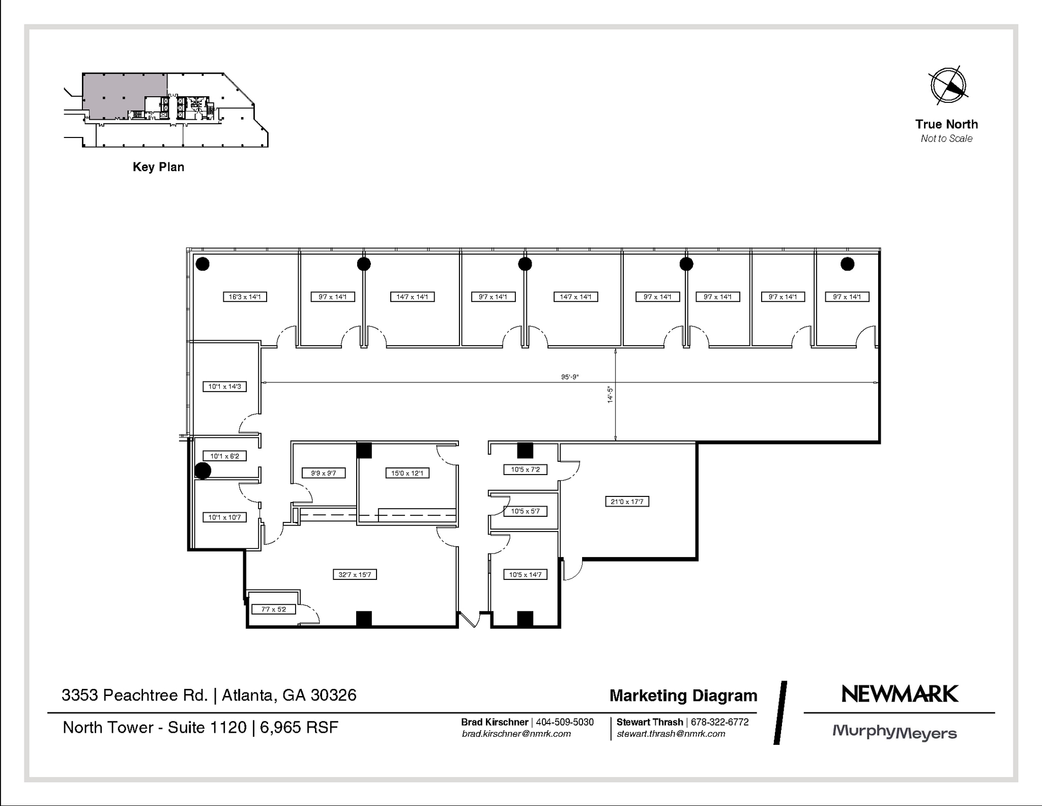 3353 Peachtree Rd NE, Atlanta, GA à louer Plan d’étage- Image 1 de 1