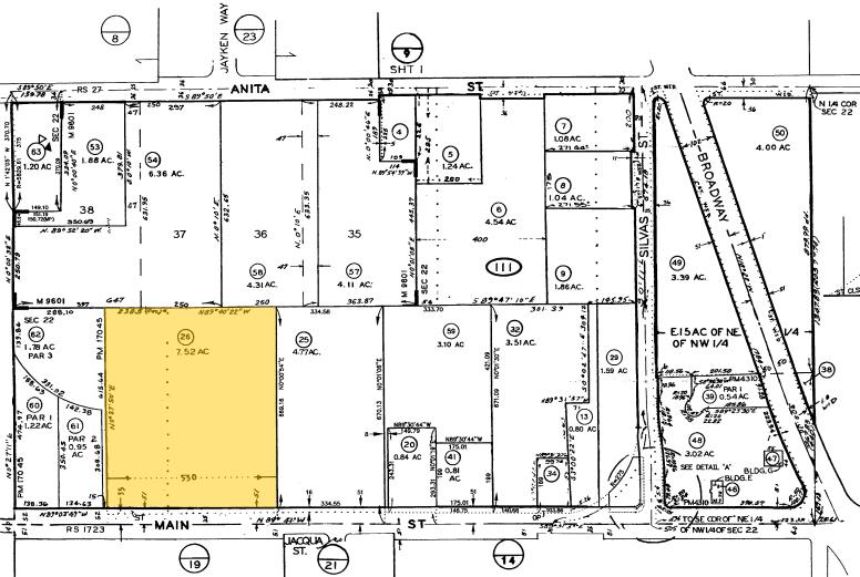 2402 Main St, Chula Vista, CA à louer - Plan cadastral - Image 2 de 4