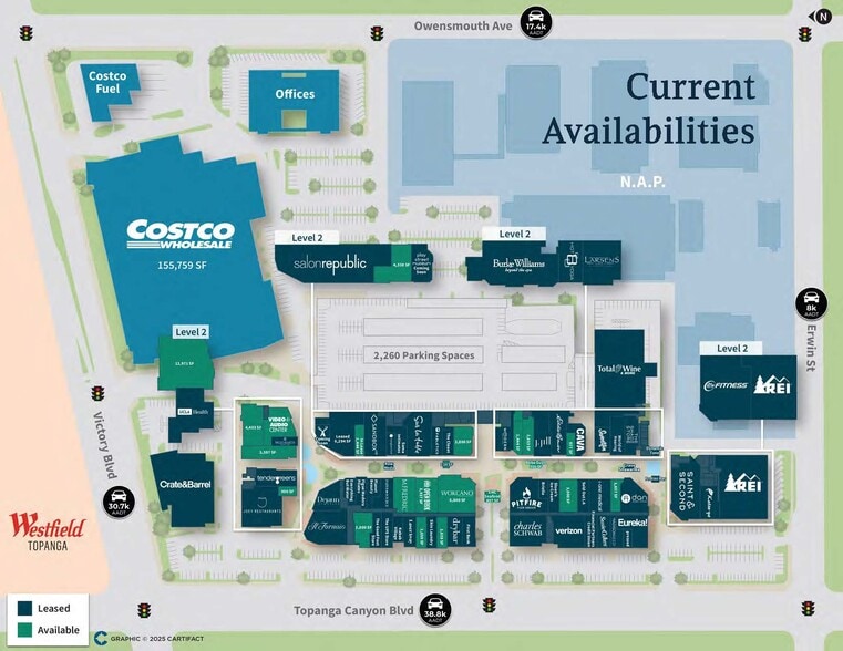 21720 Victory Blvd, Woodland Hills, CA for lease - Site Plan - Image 2 of 3