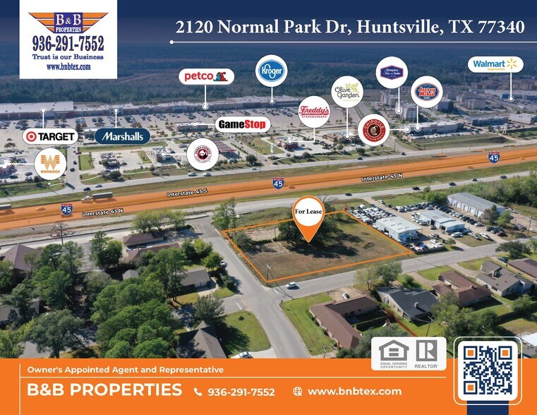 2120 Normal Park Dr, Huntsville, TX à louer - Photo du bâtiment - Image 1 de 13
