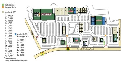 169 Danbury Rd, New Milford, CT for lease Site Plan- Image 1 of 1