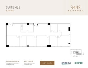 3445 Peachtree Rd NE, Atlanta, GA for lease Floor Plan- Image 1 of 1