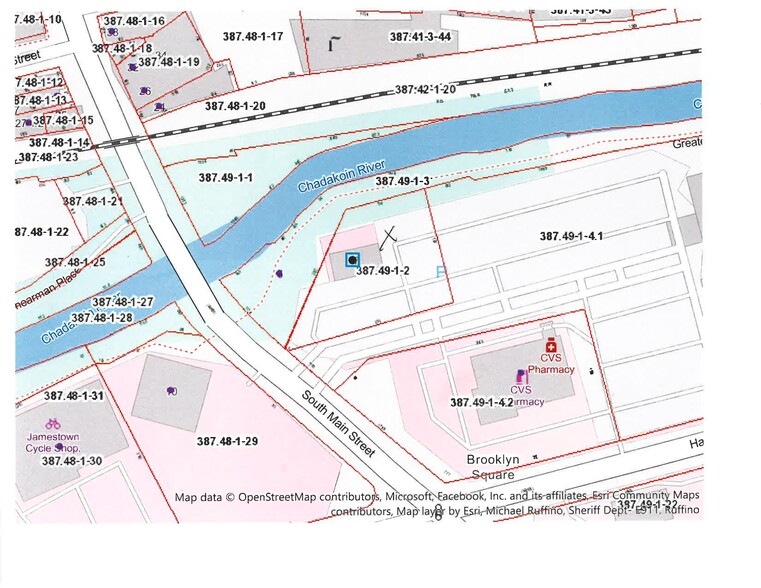 7 S Main St, Jamestown, NY à vendre - Plan de site - Image 3 de 3