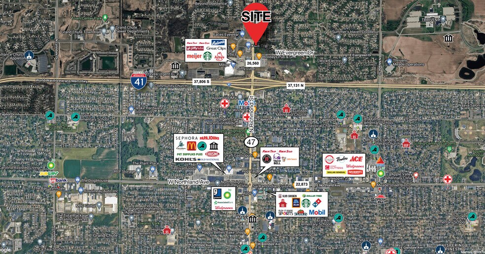 4082 N Richmond St, Appleton, WI à vendre - Photo du bâtiment - Image 3 de 3