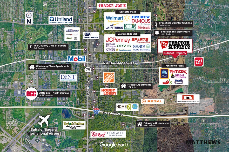 8945 Main St, Clarence, NY à vendre - Photo du bâtiment - Image 2 de 3