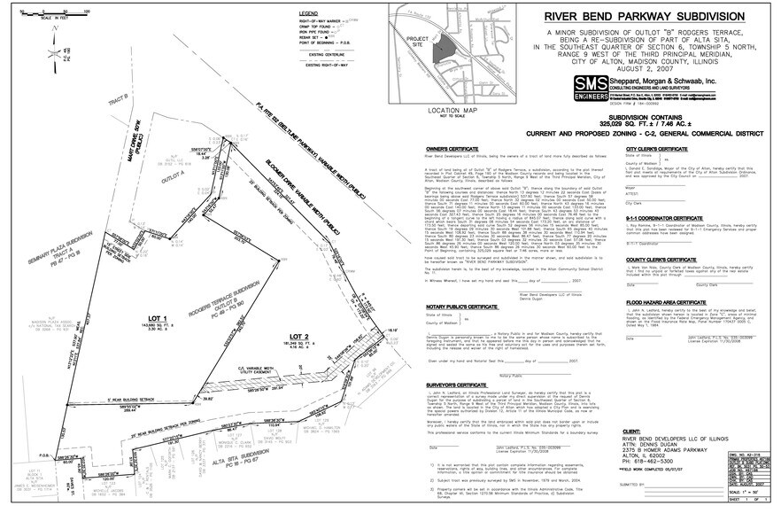 3003 Homer Adams Pky, Alton, IL à vendre - Plan cadastral - Image 2 de 23