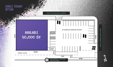 2274 N Milwaukee Ave, Chicago, IL for lease Floor Plan- Image 2 of 2