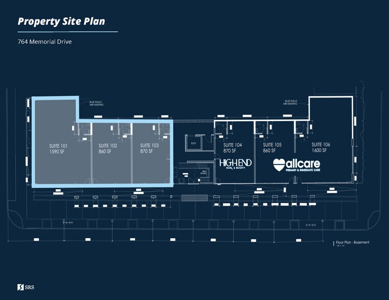 764 Memorial Dr SE, Atlanta, GA à louer - Plan de site - Image 3 de 3