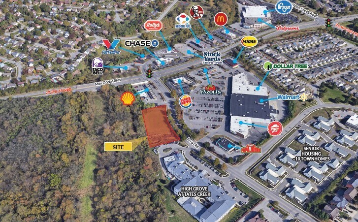 4255 Saron Dr, Lexington, KY à louer Plan de site- Image 1 de 2